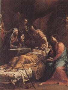 Giuseppe Maria Crespi The Death of St Joseph (san 05) china oil painting image
